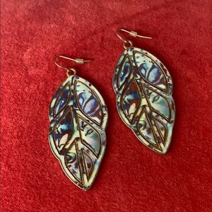 Multi Color Wing Earrings